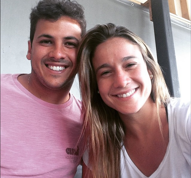 Matheus Braga e Fernanda Gentil (Foto: Reprodução/Instagram)