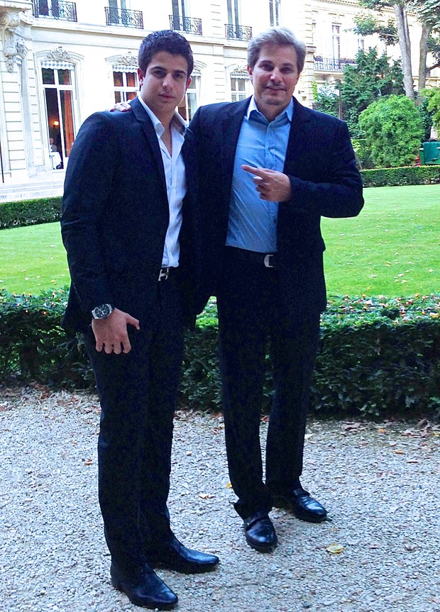 Edson Celulari e Enzo (Foto: Arquivo Pessoal)