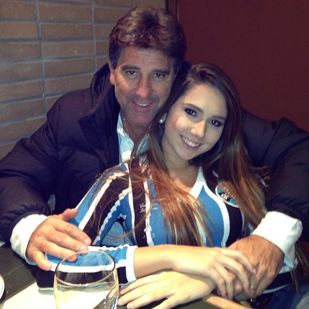 Renato Gaúcho e Carolina Portaluppi (Foto: Instagram/ Reprodução)
