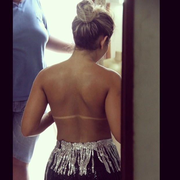 Mulher Melão posta foto de topless (Foto: Instagram / Reprodução)