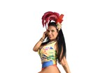 Solange Gomes vira musa de bloco de carnaval