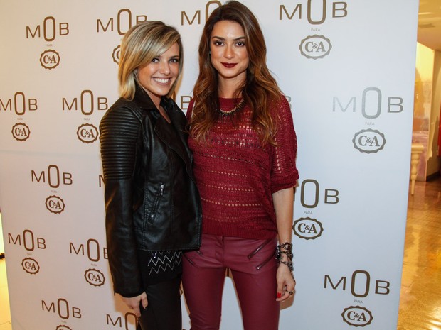 Natallia Rodrigues e Thaila Ayala em evento de moda em São Paulo (Foto: Marcos Ribas/ Foto Rio News)