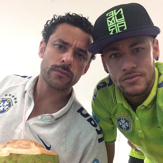 Fred e Neymar (Foto: Instagram / Reprodução)