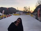 Mulher Melancia conhece a Suíça: 'É lindo esse lugar!'