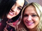 Eliana posta foto ao lado de Katy Perry no Twitter: 'Super simpática'