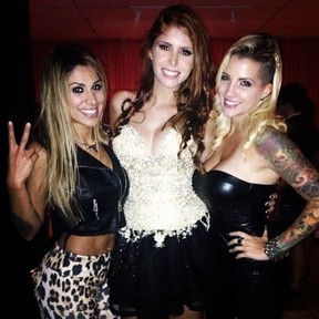 Ex-BBBs Vanessa, Amanda e Clara em festa no Rio (Foto: Instagram/ Reprodução)