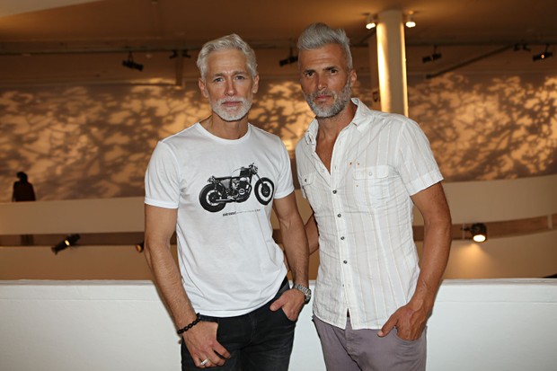 Jorge Gelati e Marcos Luko (Foto: Celso Tavares / Ego)