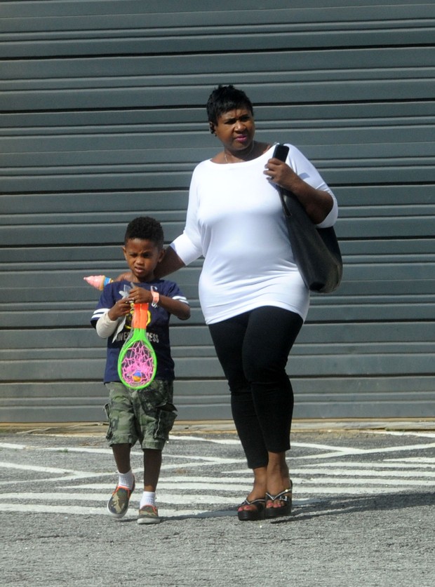 Filho de Usher (Foto: Splash News / AKM-GSI)