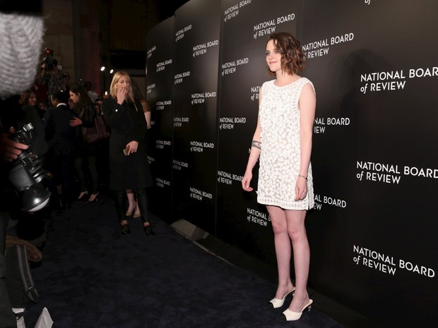 Kristen Stewart em evento em Nova York, nos Estados Unidos (Foto: Andrew Kelly/ Reuters)