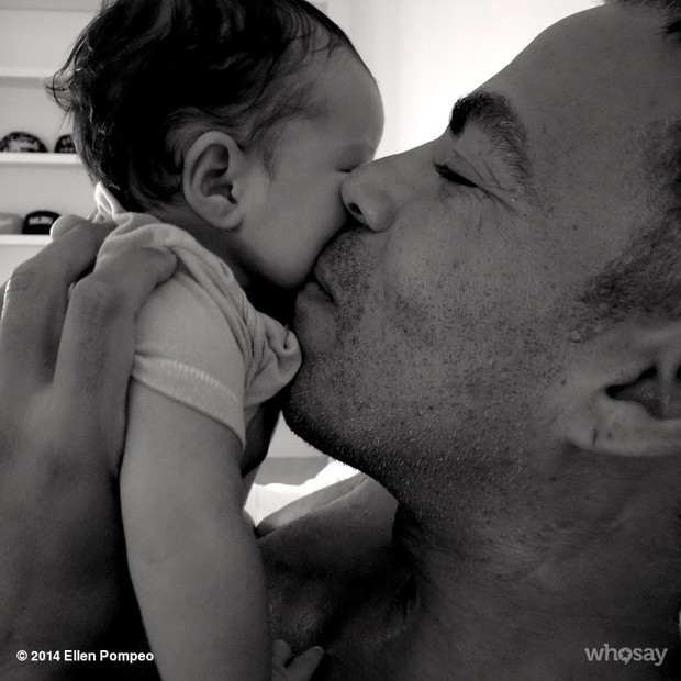 Ellen Pompeo posta foto da filha (Foto: Instagram / Reprodução)