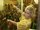 Danielle Winits curte camarote de carnaval em Recife
