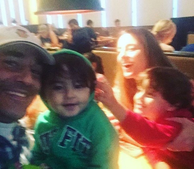 Luciano Szafir reunido com a família (Foto: Reprodução/Instagram)