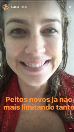 Luana Piovani (Foto: Snapchat / Reprodução)