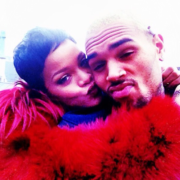 Rihanna e Chris Brown (Foto: Reprodução/Instagram)