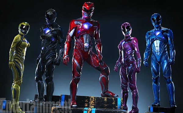 Novo visual dos Power Rangers (Foto: Divulgação / Entertainment Weekly)