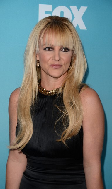 Britney Spears na festa da segunda temporada do 'The X Factor', em Los Angeles, nos Estados Unidos (Foto: Jason Merritt/ Getty Images/ Agência)