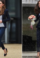 Kate Middleton repete look baratinho da rede fast-fashion Zara