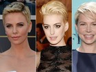 Charlize Theron e mais famosas preferem os cabelos curtinhos