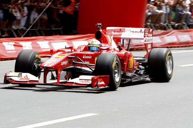 O carro de Felipe Massa (Foto: Gil Rodrigues/Photorionews)