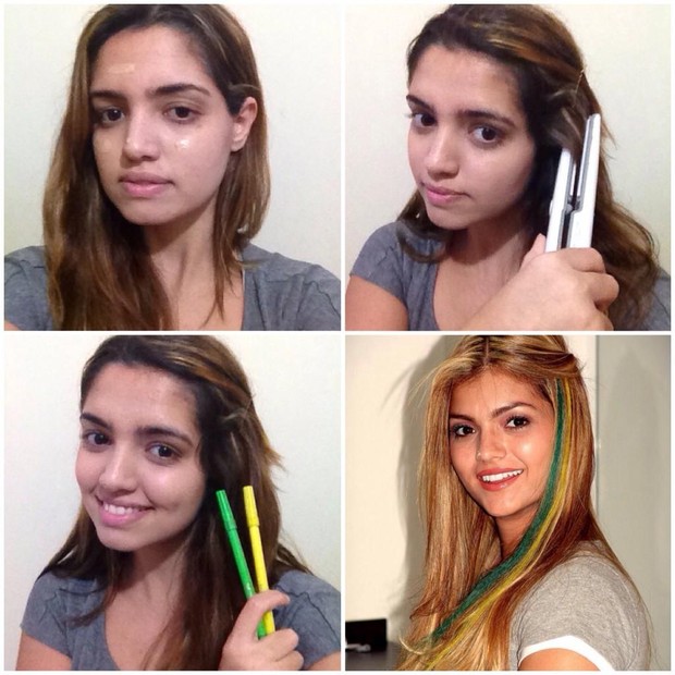 Make up transformation - Kelly Key (Foto: Twitter/Reprodução)