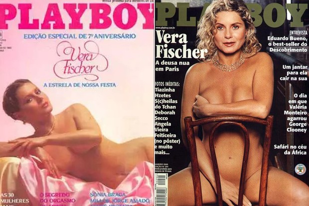 Vera Fischer - capas da Playboy (Foto: Reprodução)