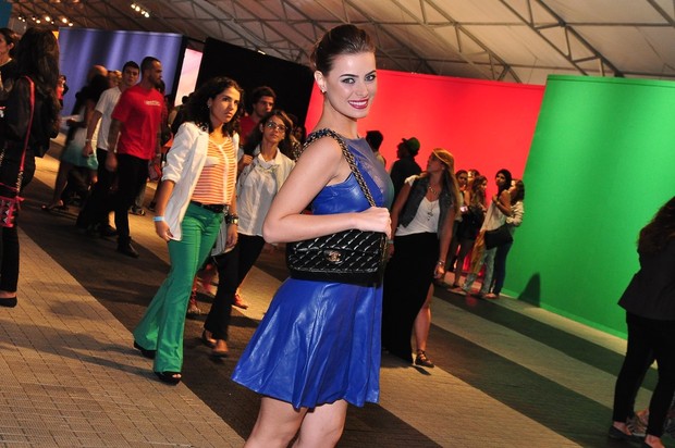 Rayanne Morais no Fashion Rio (Foto: Roberto Teixeira / EGO)