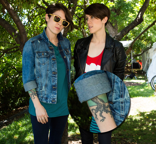 Tatuagens de Tegan and Sara (Foto: Getty Images)