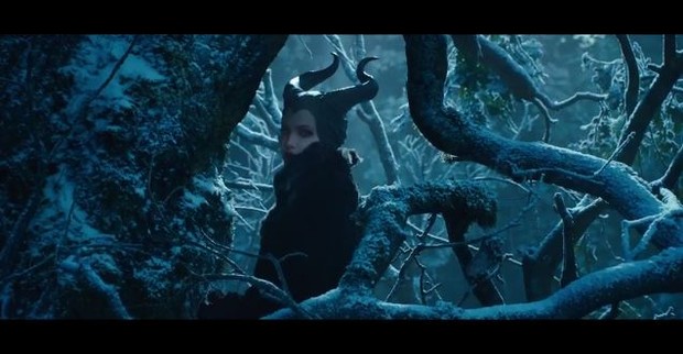 Angelina Jolie no trailer do filme Maleficent  (Foto: Reprodução / Youtube)