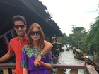 Marina Ruy Barbosa tem dia de turista com Xandinho Negrão na Tailândia