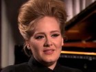 Adele diz, em entrevista à TV, que não quer ninguém falando dela