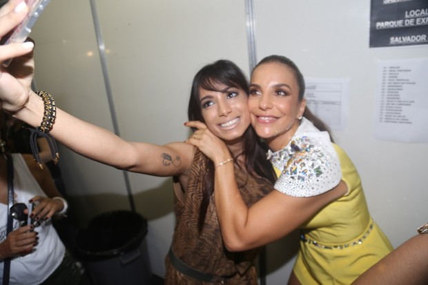 Anitta e Ivete Sangalo (Foto: Fred Pontes / Divulgação)