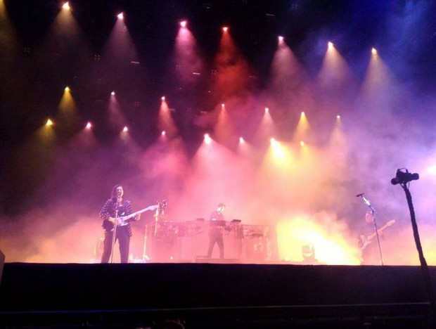 The XX no Lollapalooza (Foto: Instagram / Reprodução)