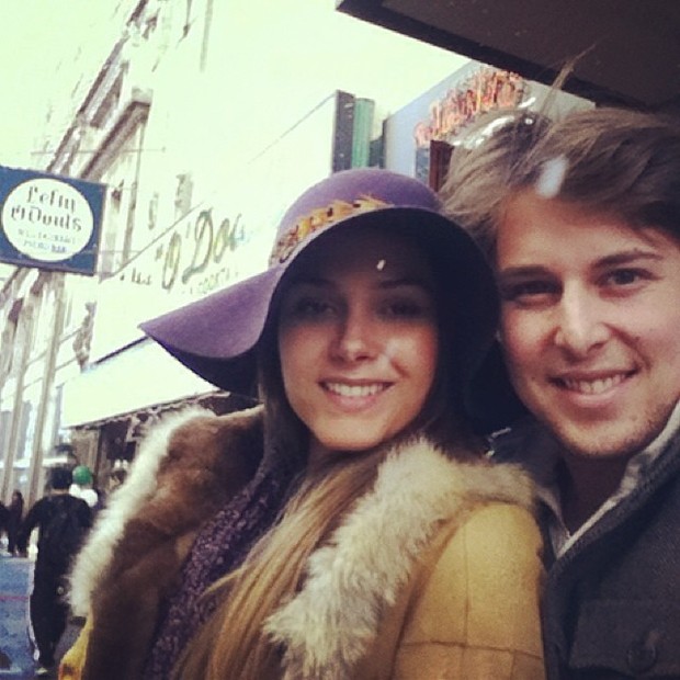 Fernanda Machado com namorado (Foto: Instagram)