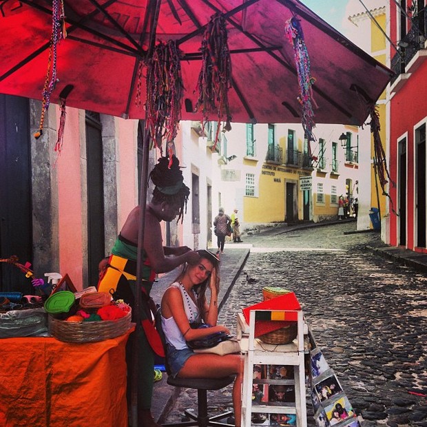 Thaila Ayala em Salvador (Foto: Reprodução/ Instagram)