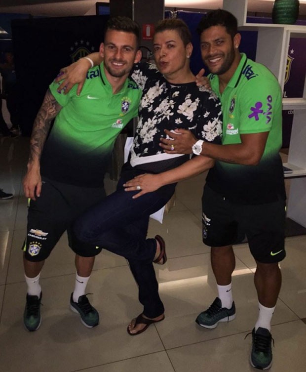 David Brazil tieta jogadores da seleção brasileira (Foto: Reprodução/Instagram)