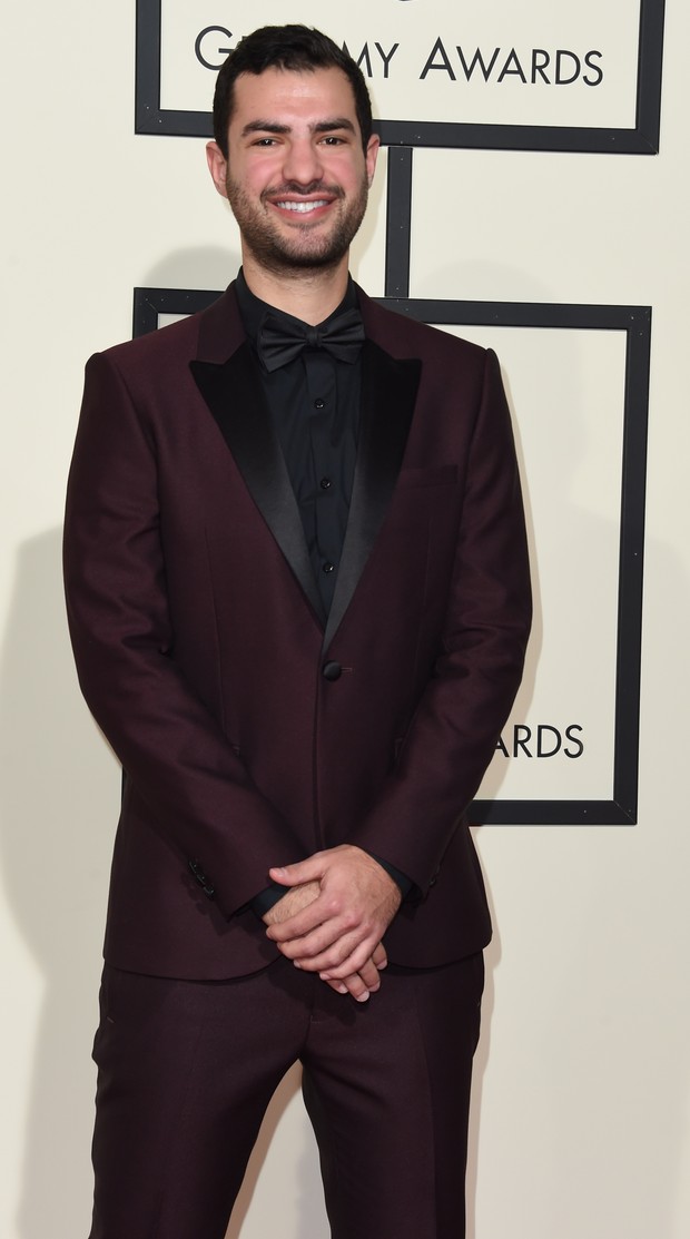 Andrew Cedar no Grammy 2016 (Foto: Getty Images)