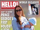 Revista mostra viagem de Kate Middleton com príncipe George