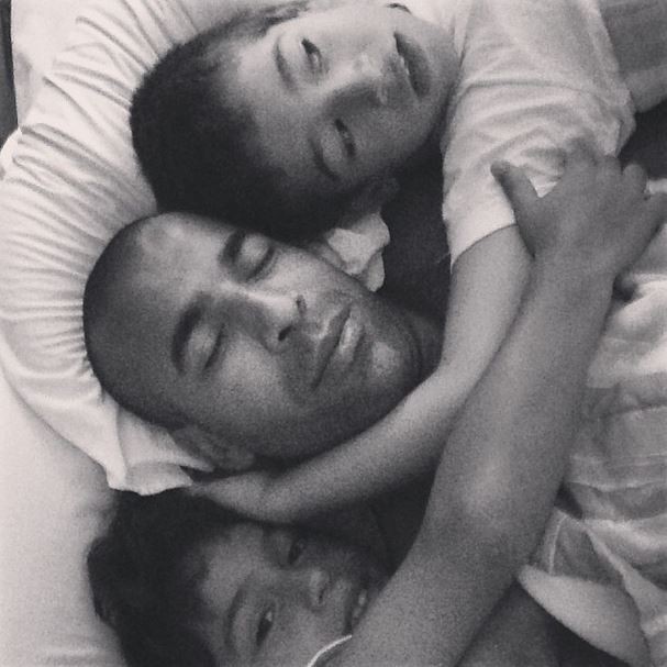 Emerson Sheik e os filhos (Foto: Instagram/Reprodução)