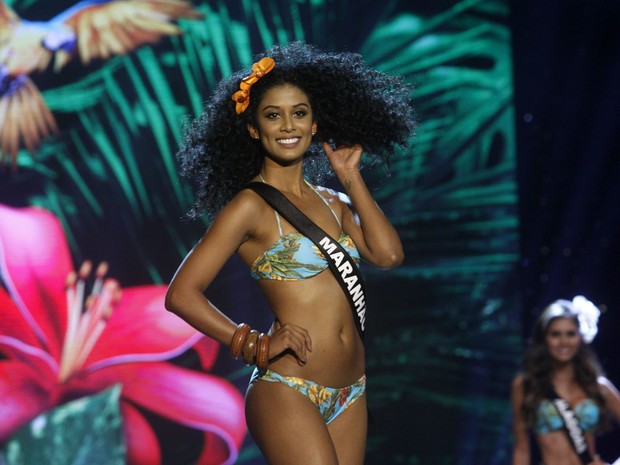 Deise D’anne, do Maranhão, no Miss Brasil 2016 em São Paulo (Foto: Celso Tavares/ EGO)