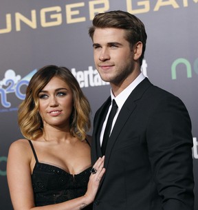 Miley Cyrus e Liam  (Foto: Agência/ Reuters)