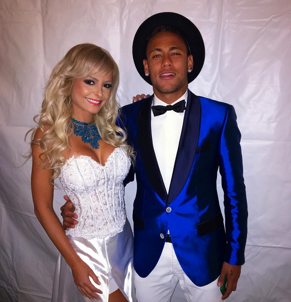 Jhenny Andrade e Neymar (Foto: Reprodução/Instagram)