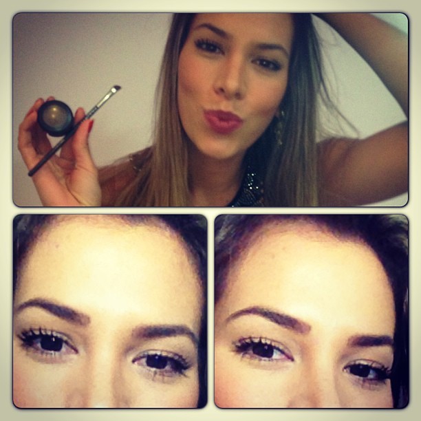Ex-BBB Adriana dá dica de maquiagem (Foto: Instagram)