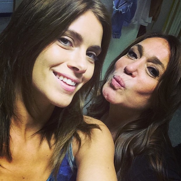 Susana Vieira e Carolina Dieckmann (Foto: Reprodução/Instagram)