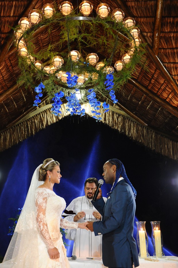 Casamento de Vagner Love (Foto: Roberta Oliveira / divulgação)