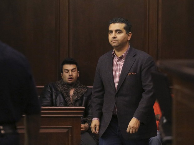 Buddy Valastro na corte criminal de Manhattan, em Nova York, nos Estados Unidos (Foto: Jefferson Siegel/ Reuters)