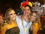 Rogério Flausino, do Jota Quest, se veste de baiana para o Carnaval