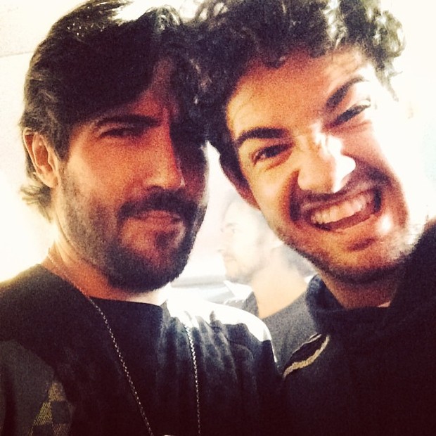 Sandro Pedroso e Alexandre Pato (Foto: Instagram / Reprodução)