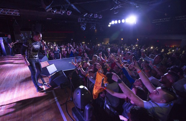 Wesley Safadão em show no Estados Unidos (Foto: Divulgação)