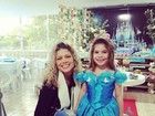 Ex-paquita Cátia Paganote faz festão para comemorar os 6 anos da filha