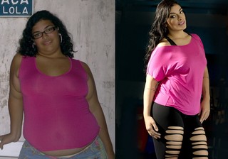 Hanah Perez, emagreceu 55 quilos em seu projeto panicat (Foto: Arquivo pessoal)